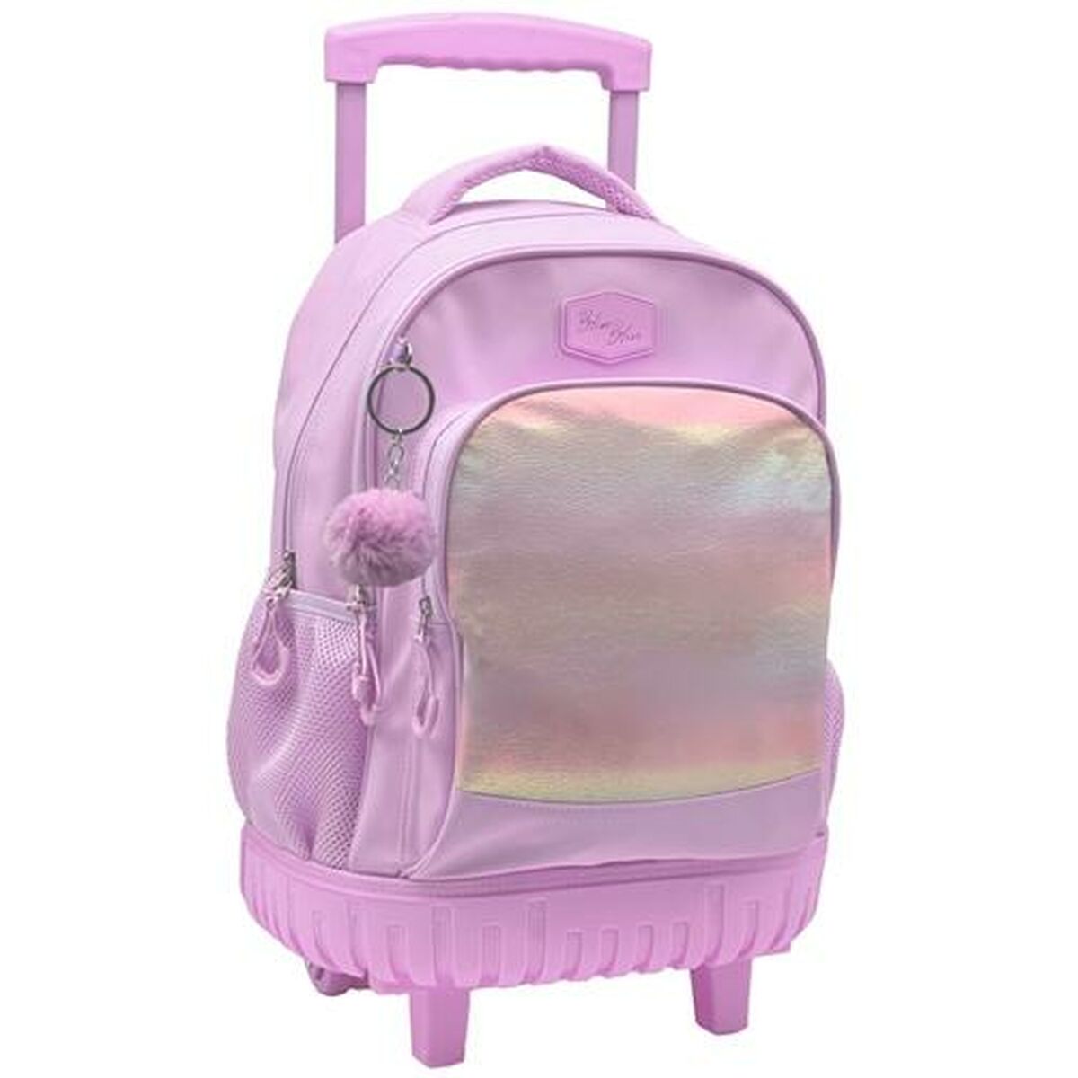 Schulrucksack mit Rädern Blin-Blin Rosa 43 x 34 x 24 cm Regenbogen